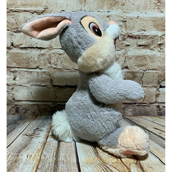 Disney Parks Thumper Plush Bunny Rabbit Bambi 8" Embroidered Features Soft Plush - Picture 4 of 8